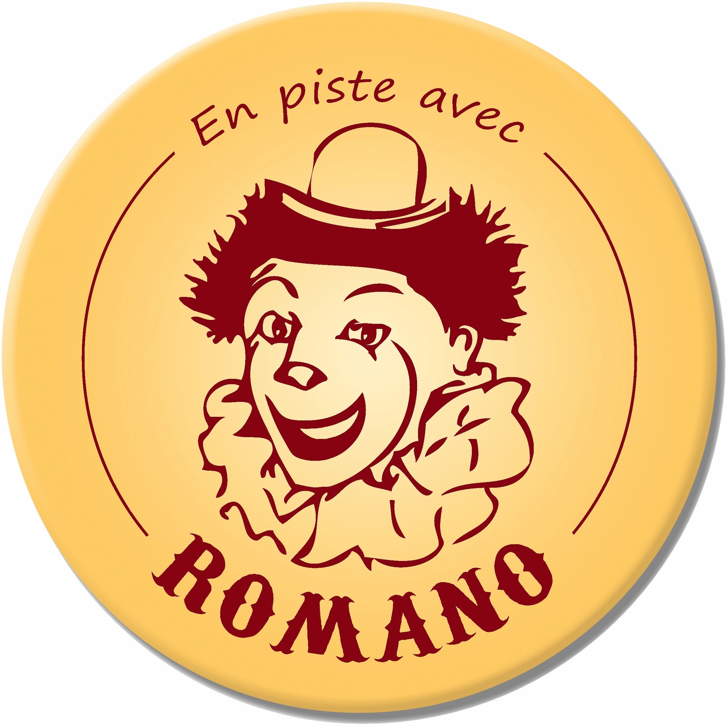 Logo Ecole de cirque En Piste avec Romano